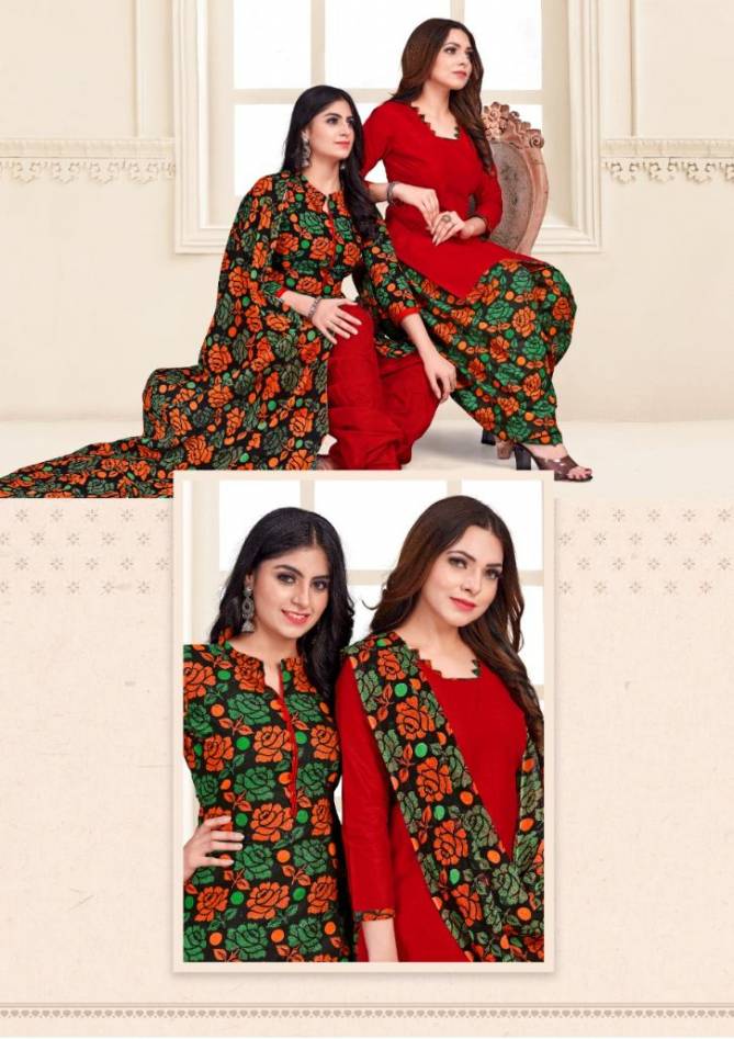 Devsons Magic Patiyala 2 Cotton Printed Casual Daily Wear Dress Material Collection